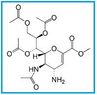 Zanamivir Amine Triacetate Methyl Ester